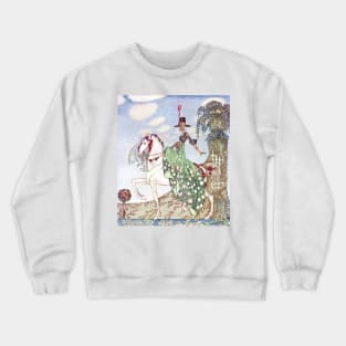 Princess Minon-Minette by Kay Nielsen Crewneck Sweatshirt